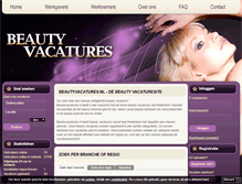 Tablet Screenshot of beautyvacatures.nl